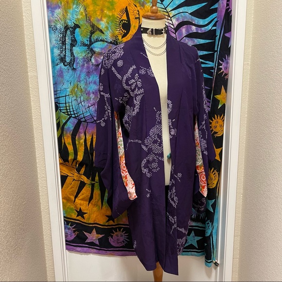 🌈 Gorgeous patchwork art kimono - Picture 5 of 12